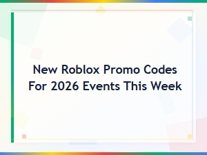 New Roblox Promo Codes for 2026 Events This Week – Updated List
